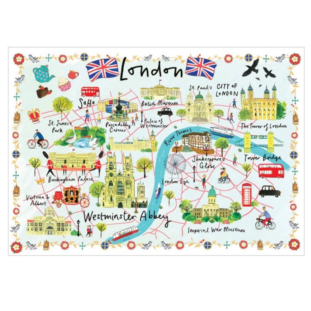 London Tea Towels x2 - Picture 3 of 5